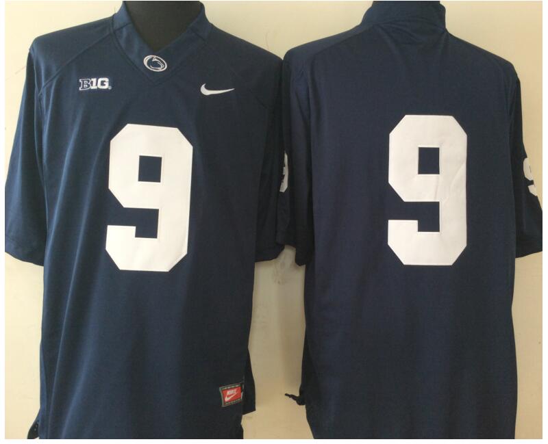 NCAA Men Penn State Nittany Lions #9 Blue jersey->customized mlb jersey->Custom Jersey